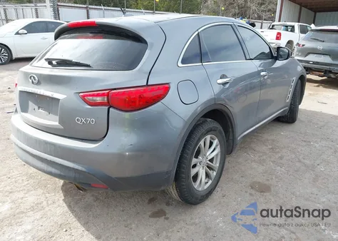 2017 Infiniti Qx70 z USA, uszkodzony, nr VIN JN8CS1MUXHM143749
